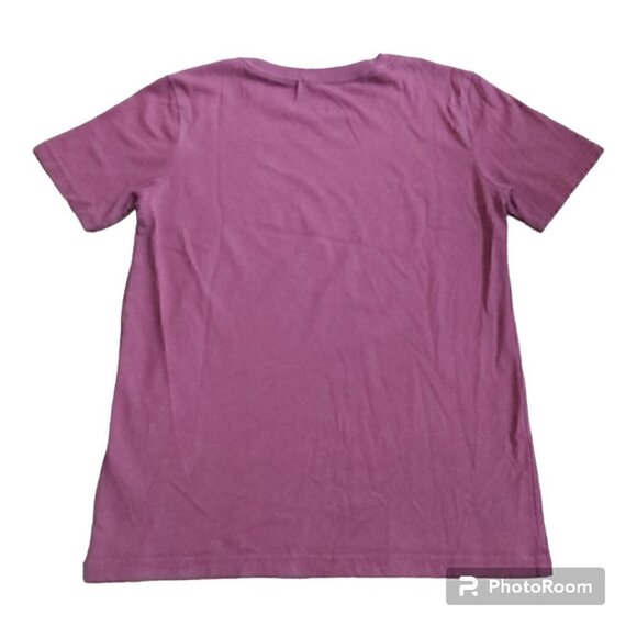 YOUTH Nike Jordan Burgundy "Brand Of Light" Cotton Blend T-Shirt - Size M - Picture 2 of 5